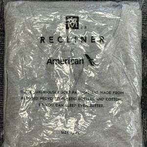 American Airlines Flagship FIRST CLASS RECLINER Pajamas L/XL